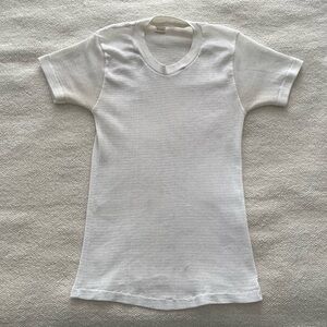Vintage mesh poly-cotton tee
